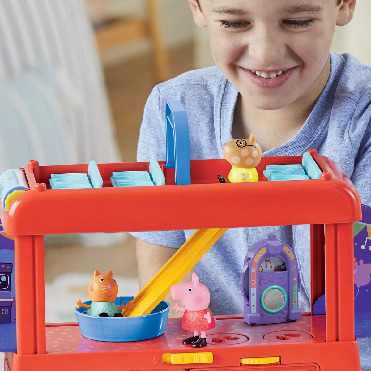 Peppa Pig 2 in 1 Party Bus