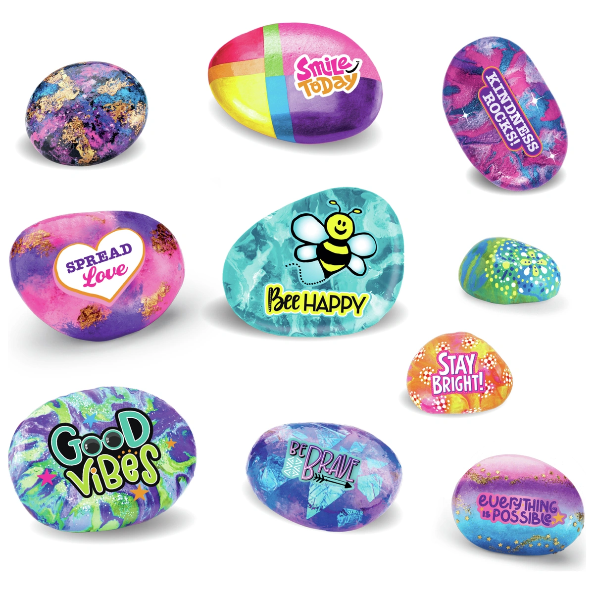 Cra-Z-ART Shimmer N Sparkle Unicorn Rock Art Set