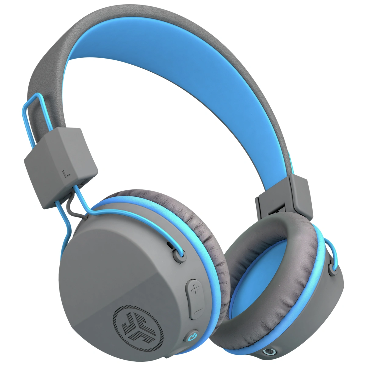 JLab JBuddies Studio Kids Bluetooth Headphones - Grey/Blue