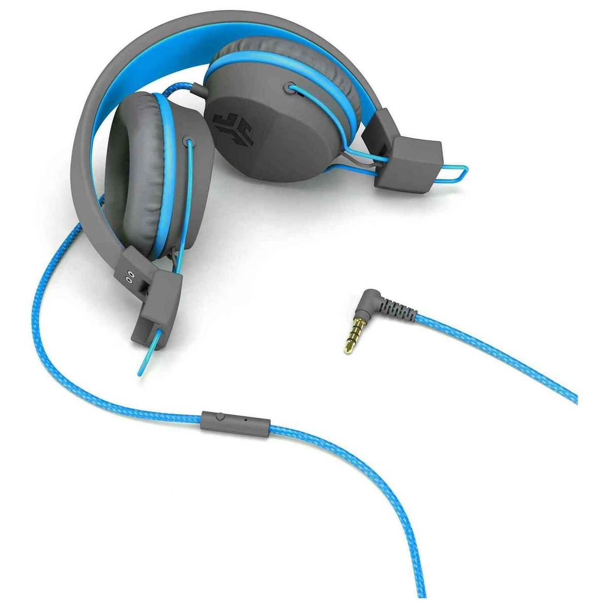 JLab JBuddies Kids Headphones - Grey/ Blue