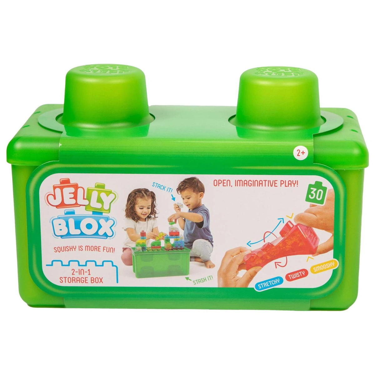 Jelly Blox Stash And Stack 2 In 1 Storage