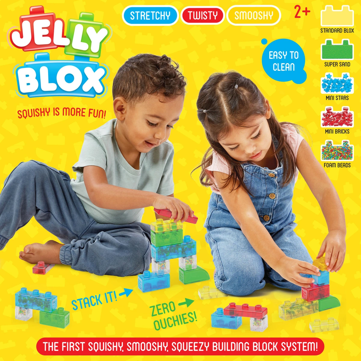 Jelly Blox Stash And Stack 2 In 1 Storage