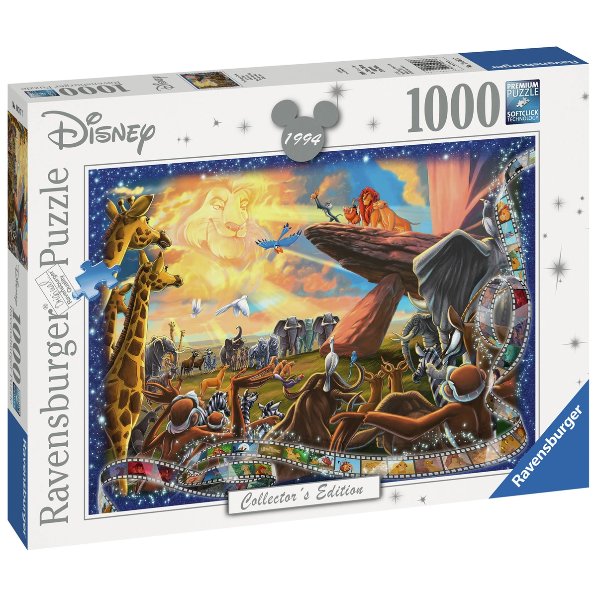 Collectors Edition Lion King 1000 Piece Puzzle