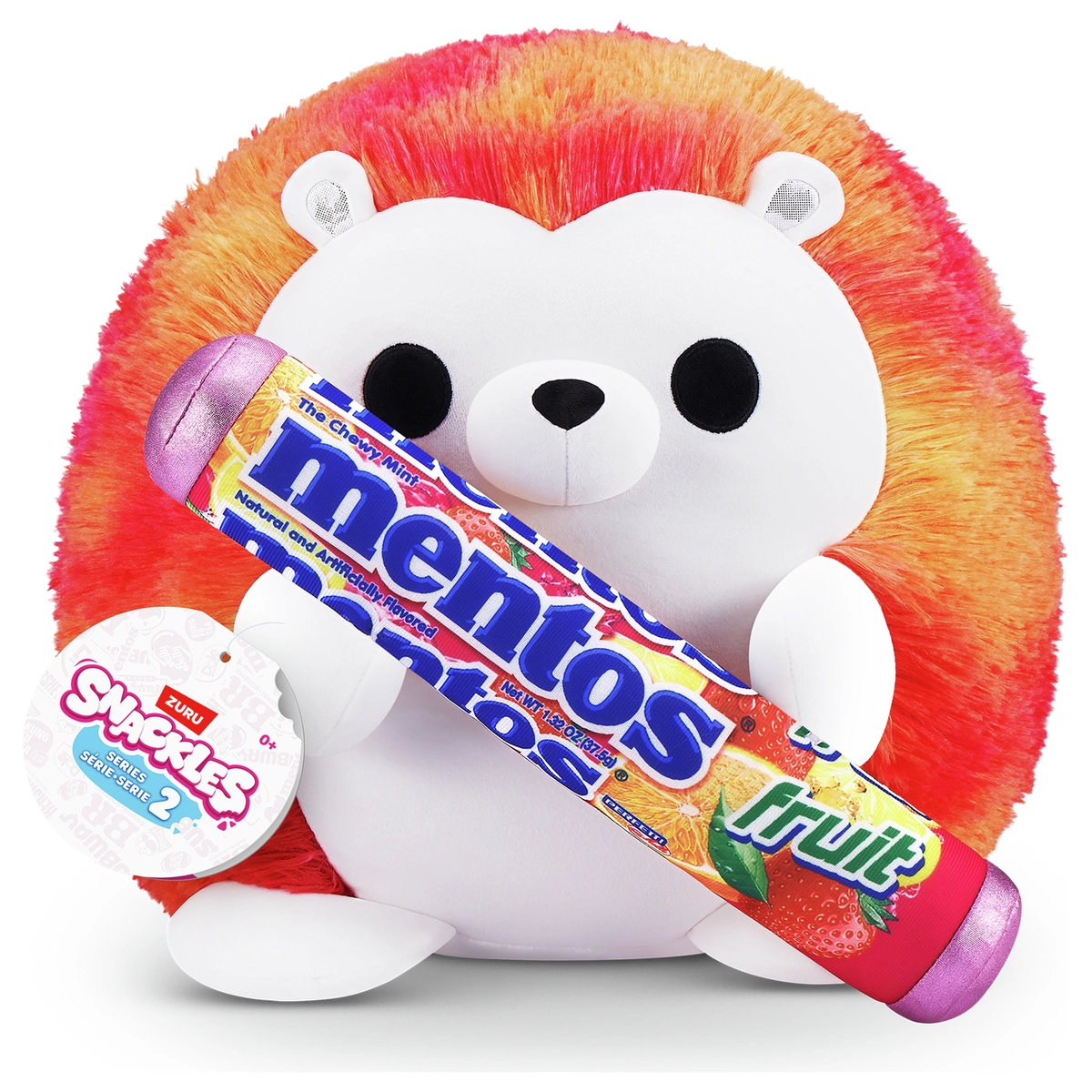 Snackles Series 2 Mentos Hedgehog 14" Plush