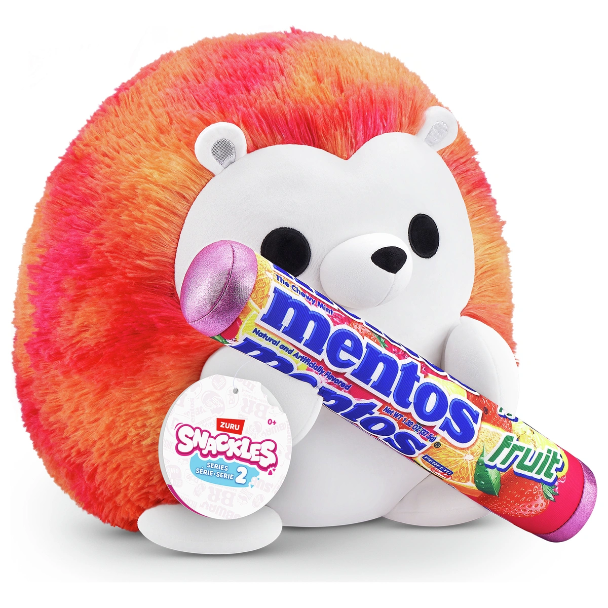 Snackles Series 2 Mentos Hedgehog 14" Plush