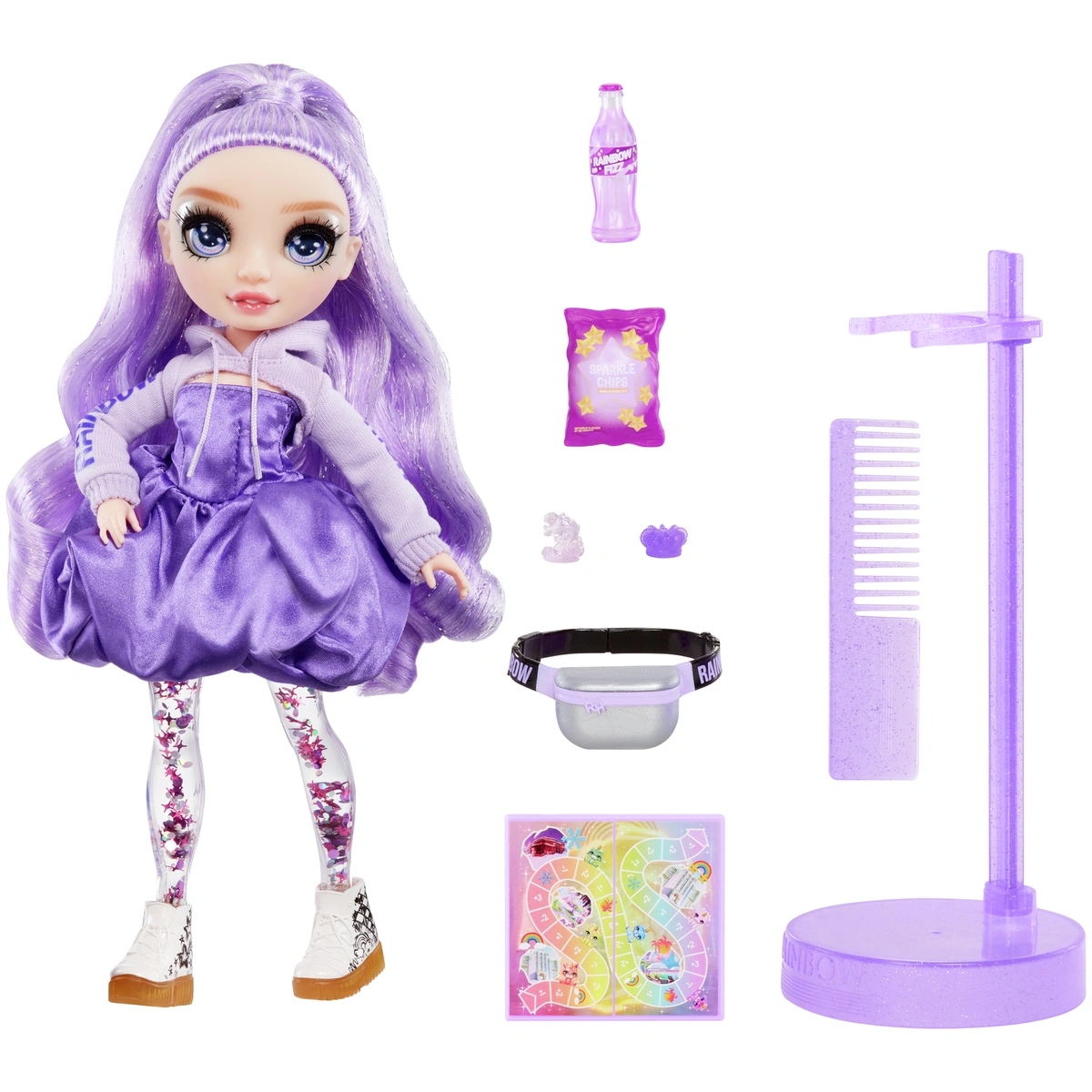 Rainbow High Sparkle Shine Viola Doll