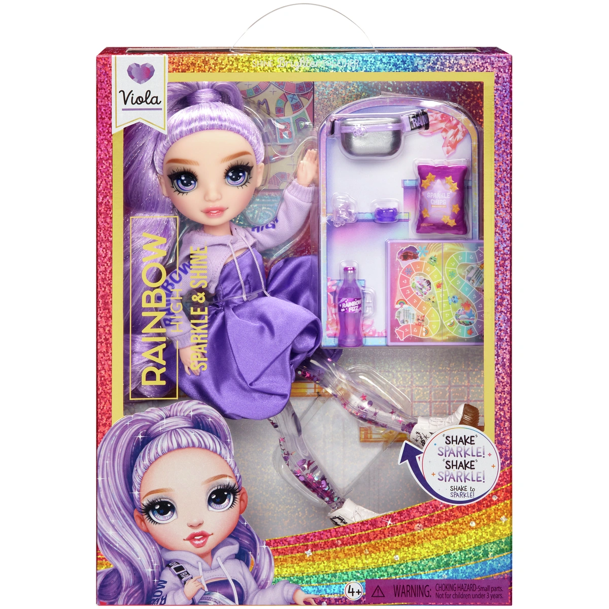 Rainbow High Sparkle Shine Viola Doll
