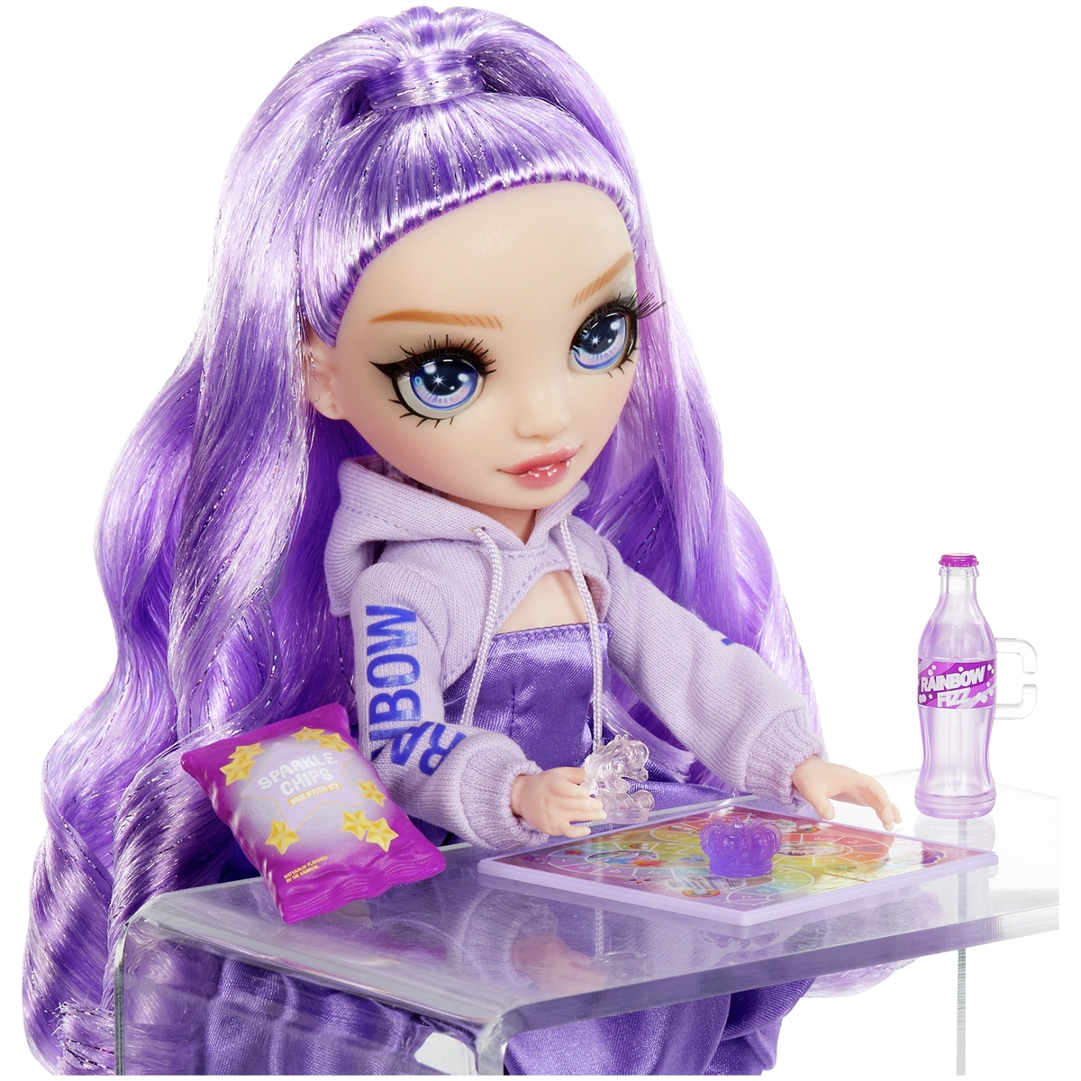Rainbow High Sparkle Shine Viola Doll