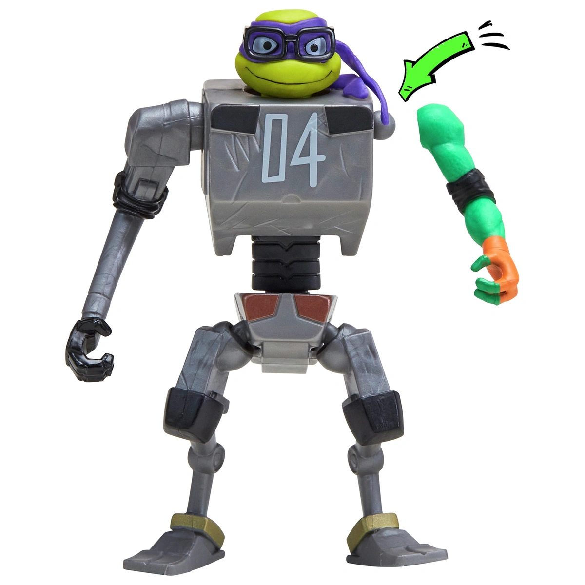 Teenage Mutant Ninja Turtle Mix N Match Mechazoid Figure