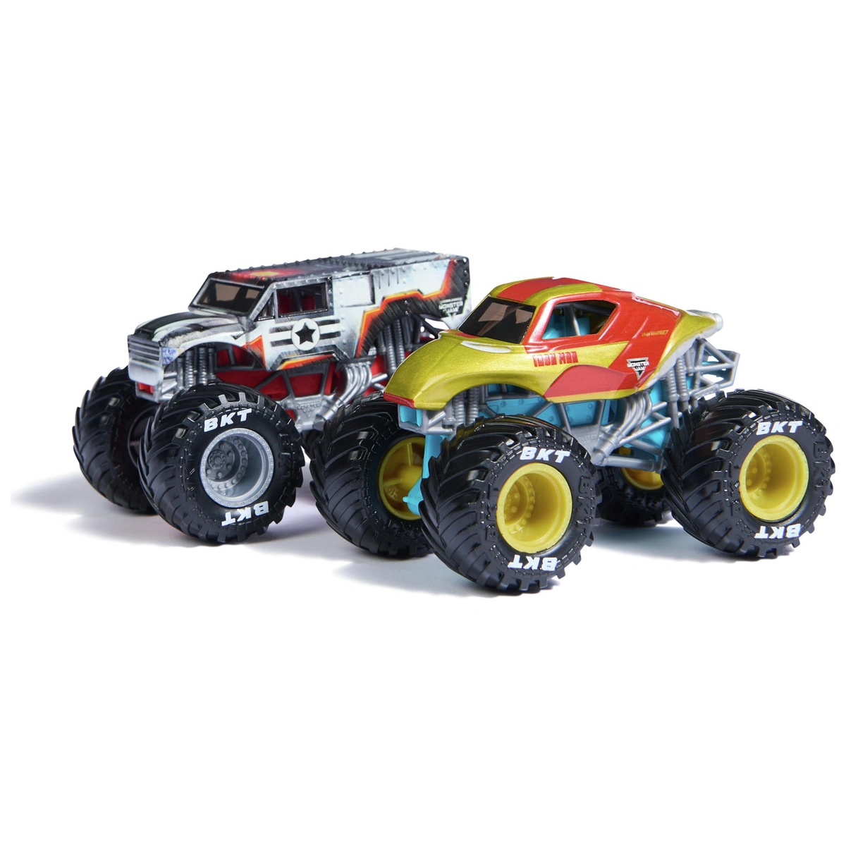 Monster Jam 1:64 Die Cast Marvel Monster Trucks - Pack of 2