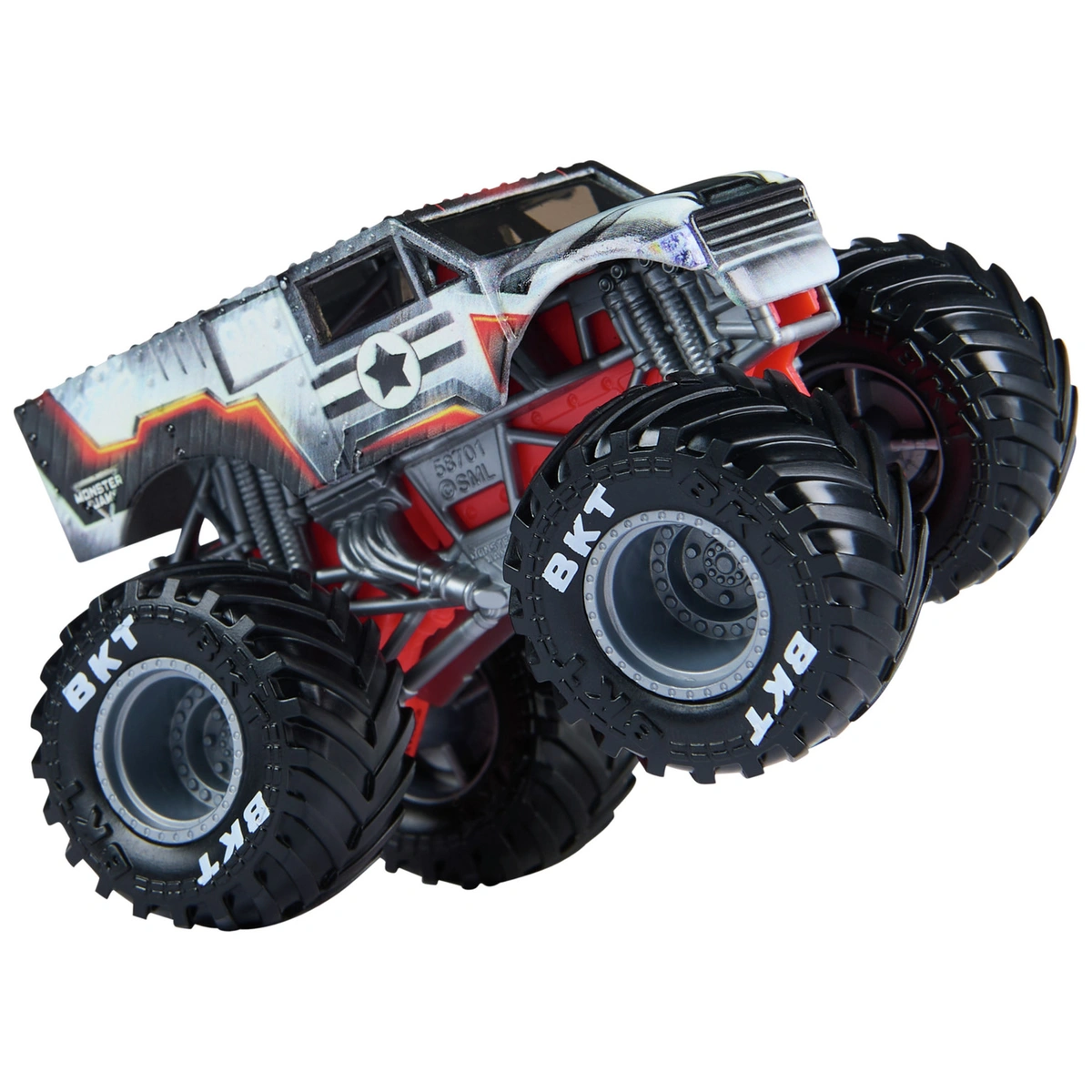 Monster Jam 1:64 Die Cast Marvel Monster Trucks - Pack of 2