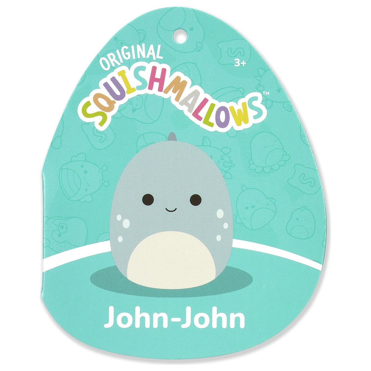 Squishmallows 16" Slate Blue Dino Plush