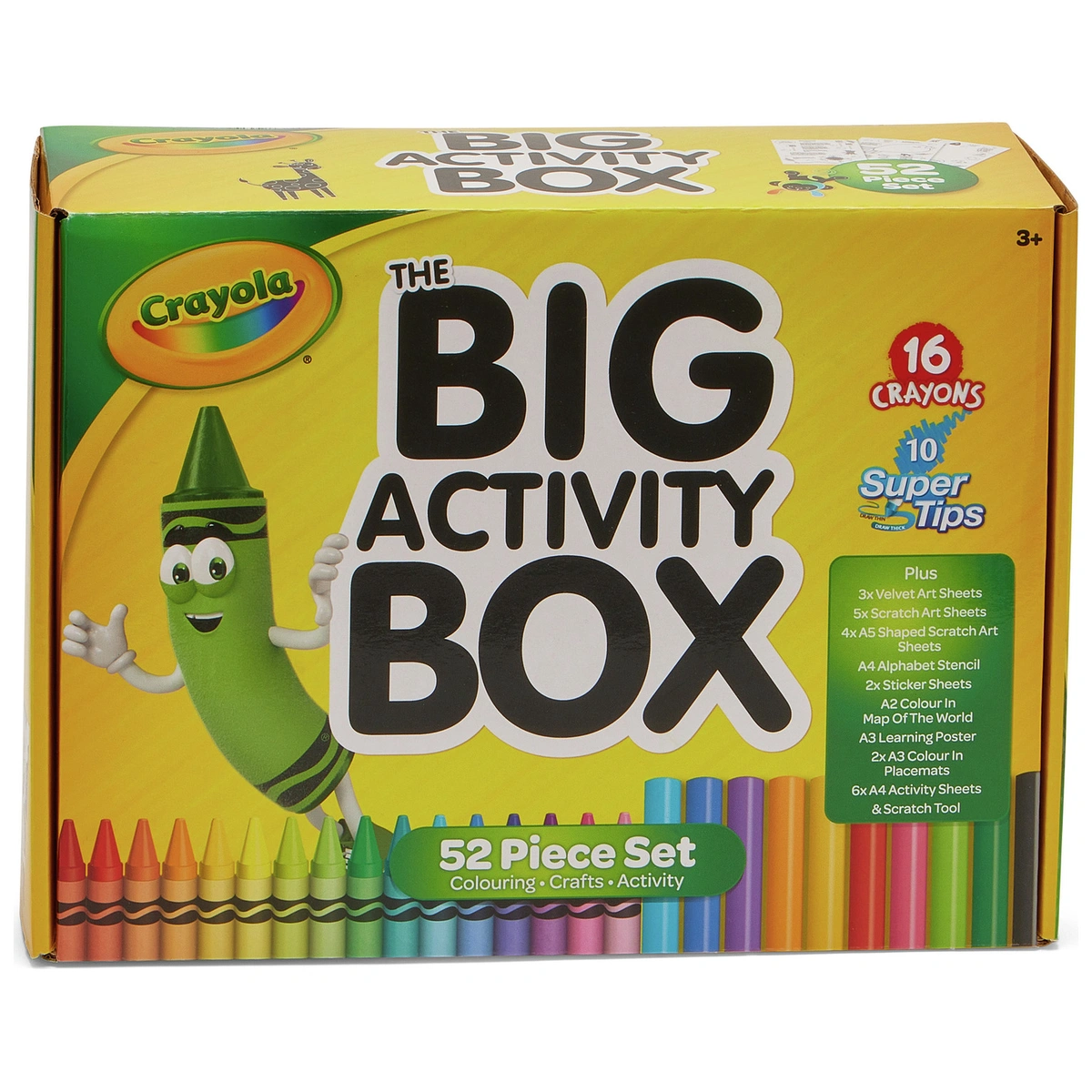 Crayola 52 Pieces Big Activity Box