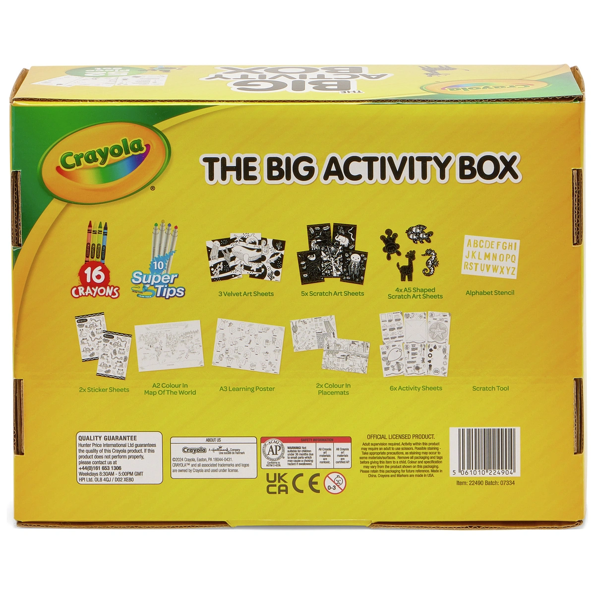 Crayola 52 Pieces Big Activity Box