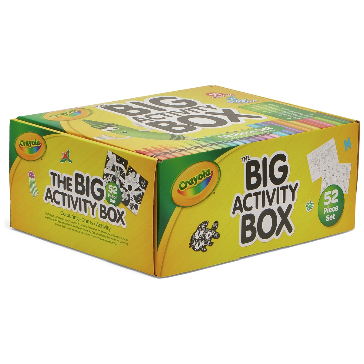 Crayola 52 Pieces Big Activity Box