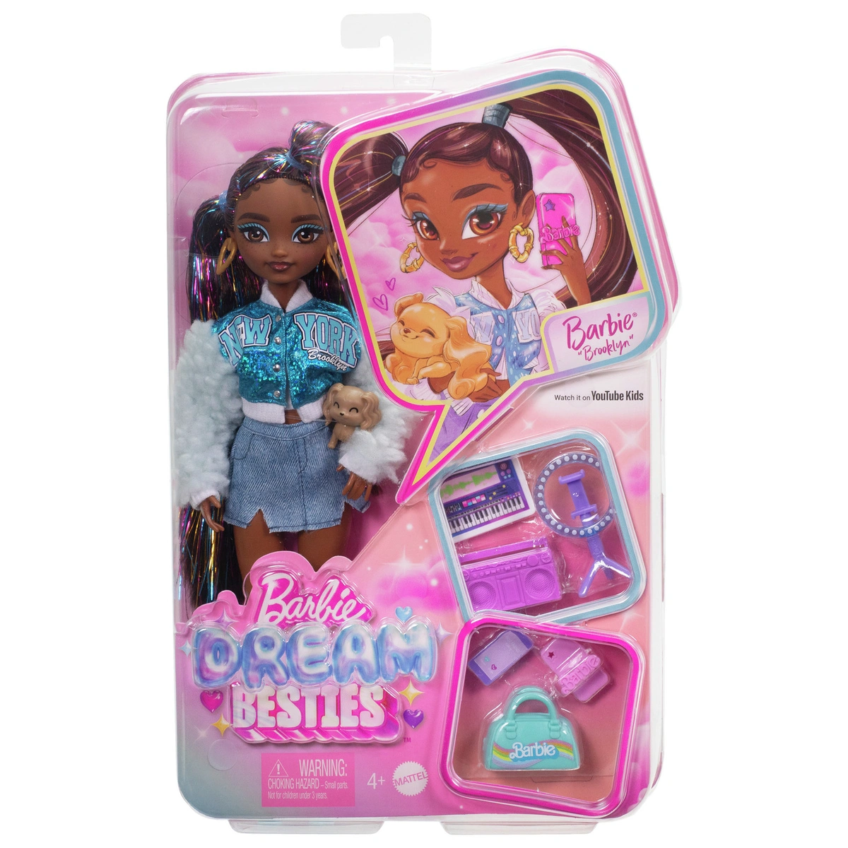 Barbie Dream Besties Brooklyn Doll and Music Accessories