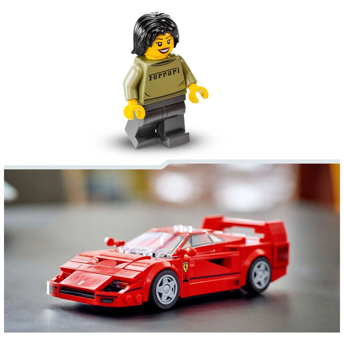 LEGO Speed Champions Ferrari F40 Supercar Vehicle Toy 76934
