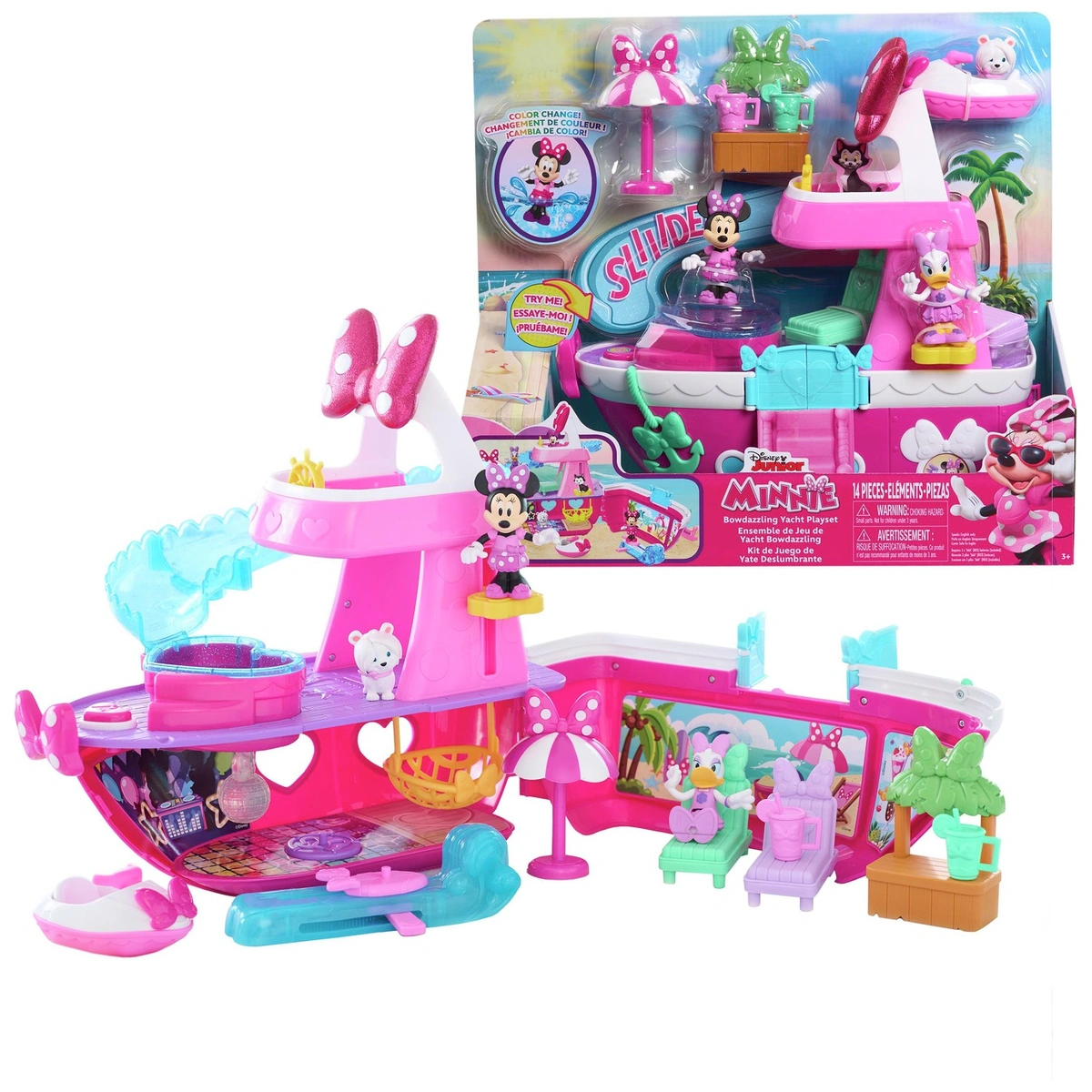 Disney Junior Minnie Mouse Bowdazzling Yacht Playset