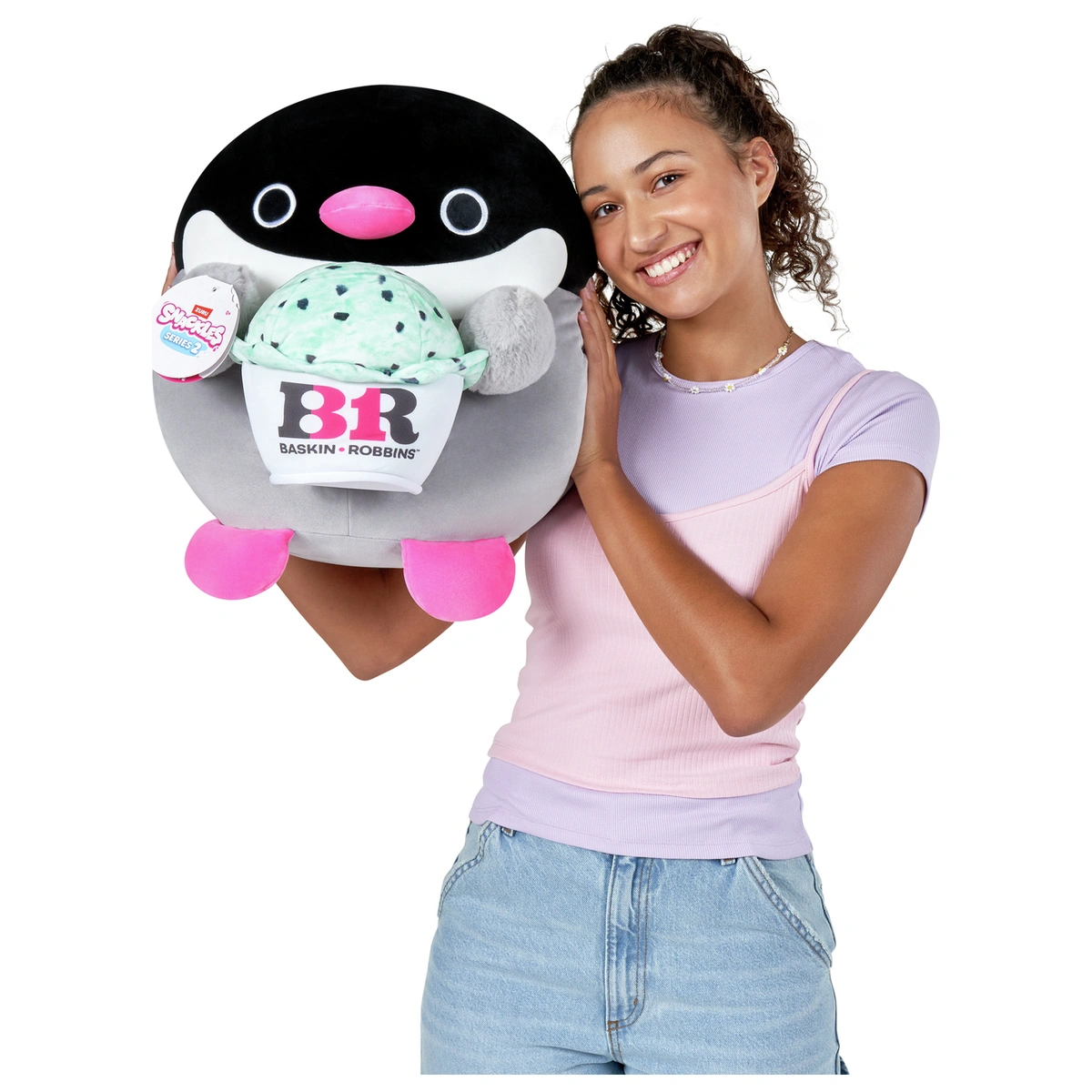 Snackles Series 2 14" Penelope Penguin Plush