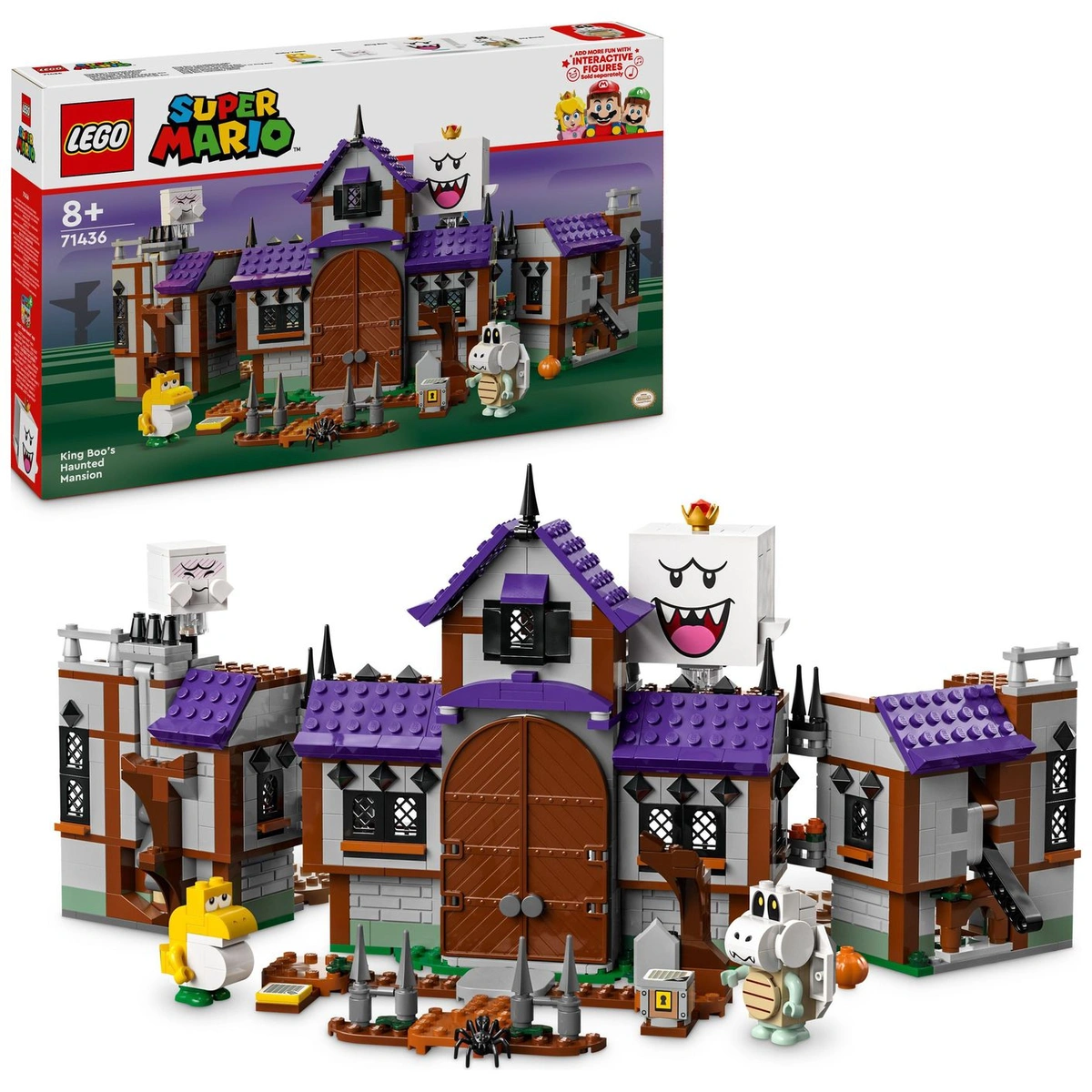 LEGO Super Mario King Boo's Haunted Mansion Set 71436