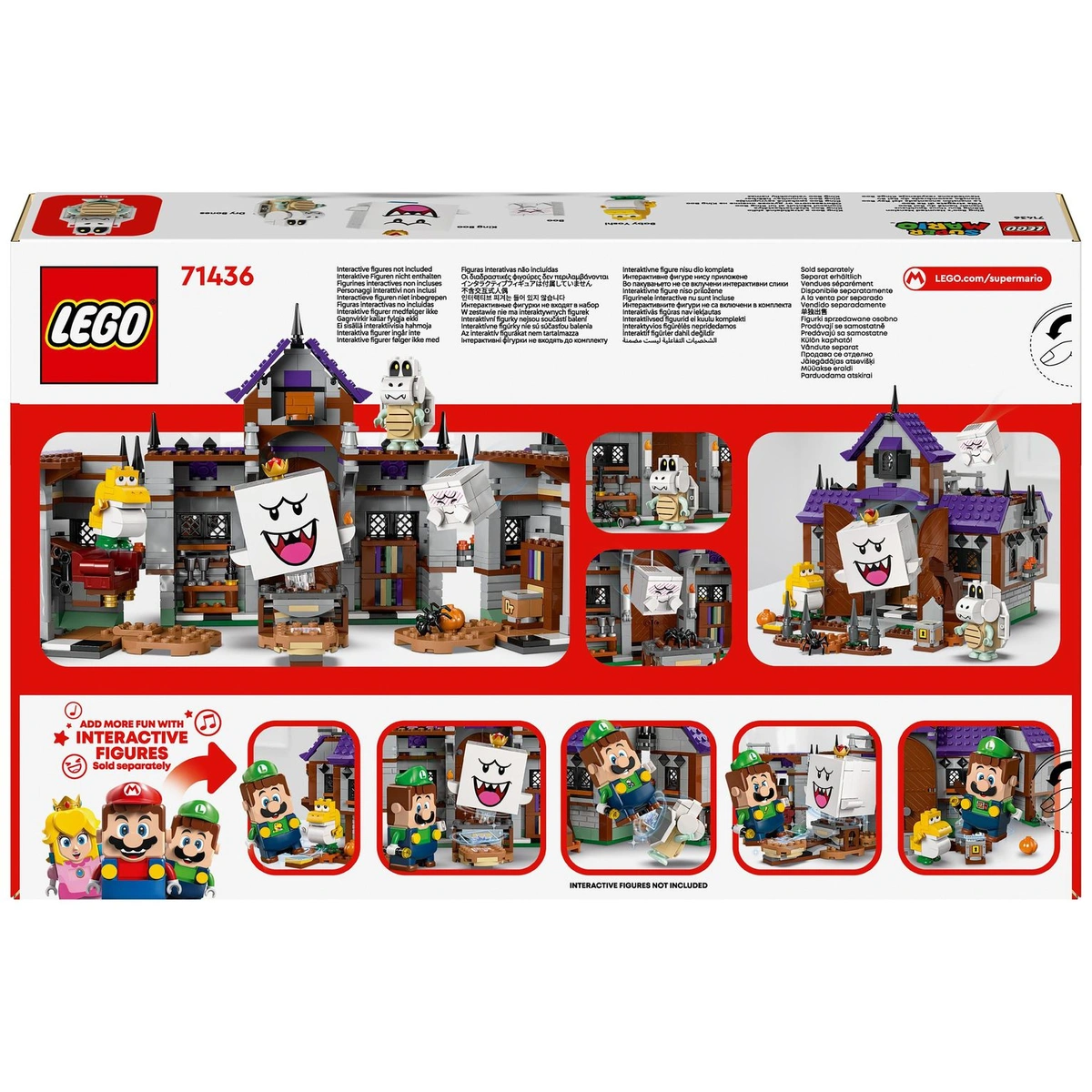 LEGO Super Mario King Boo's Haunted Mansion Set 71436