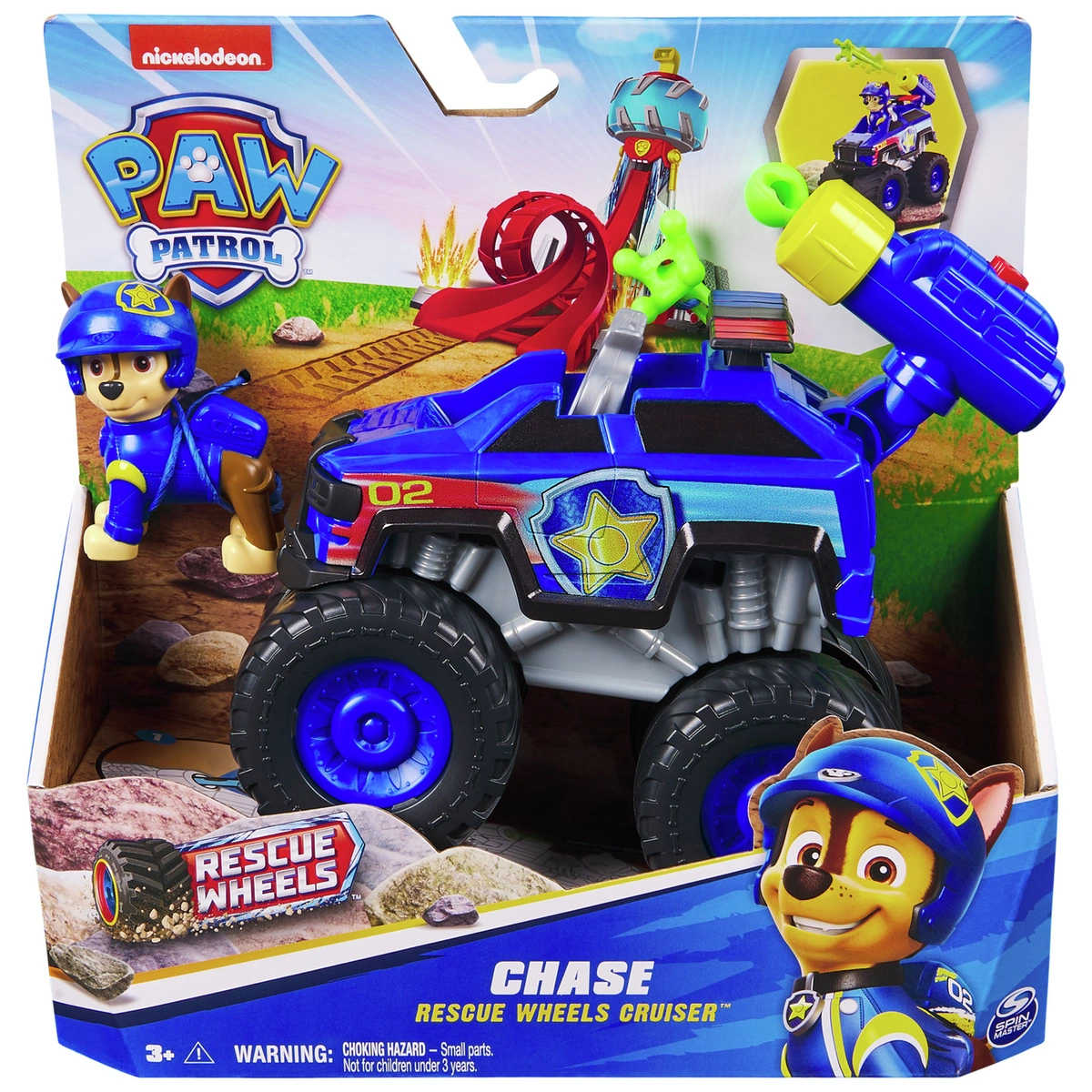 PAW Patrol Rescue Wheels Theme Vehicle - Chase