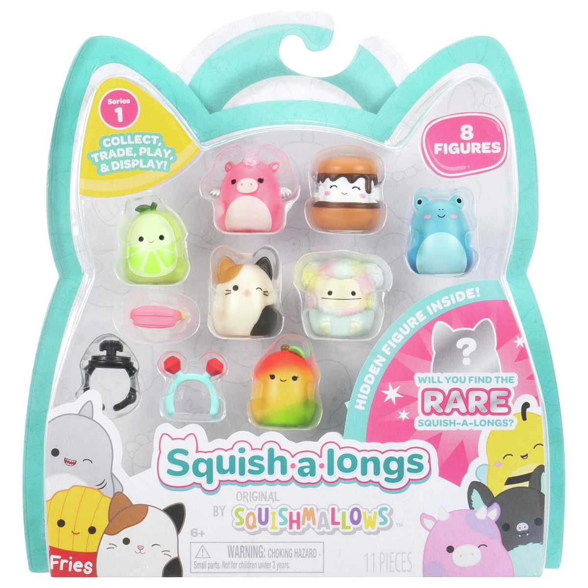 Squish-a-longs Mini-Squish-Pack of 8