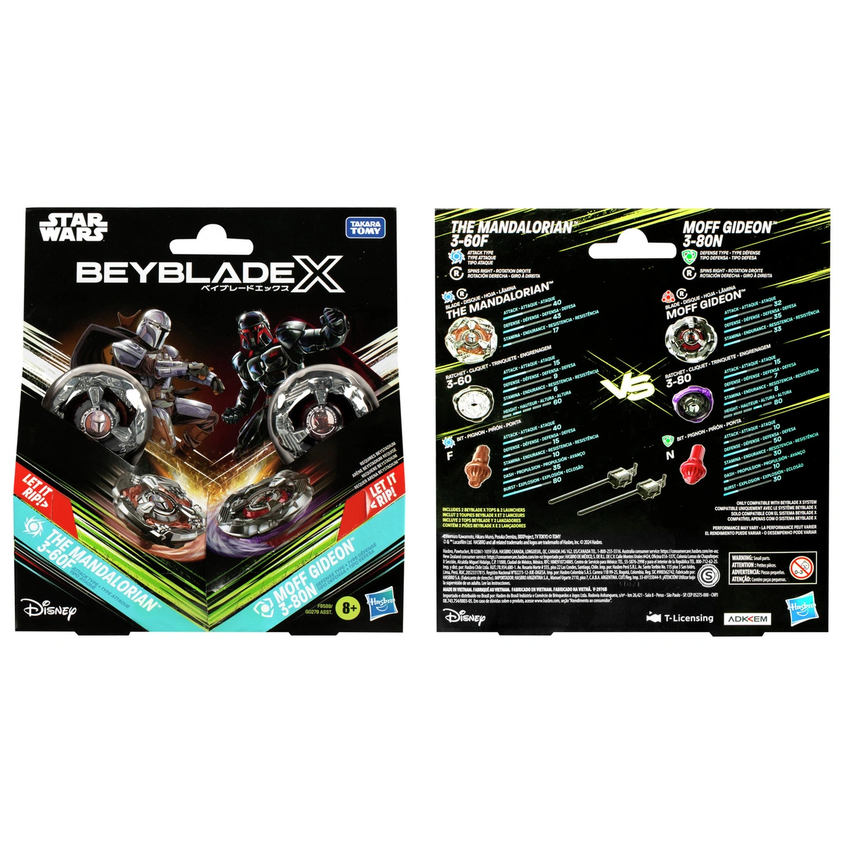 Beyblade Mando Mofff Collaboration Multi Pack