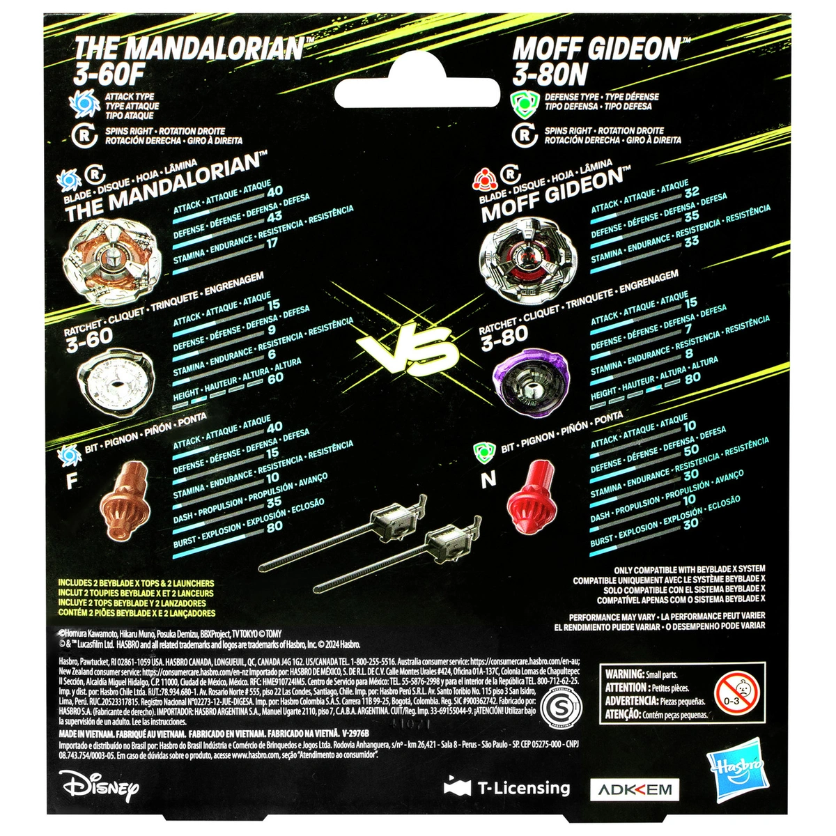 Beyblade Mando Mofff Collaboration Multi Pack