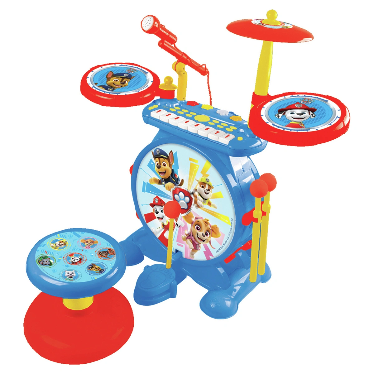 PAW Patrol Lexibook Complete Electronic Drum Kit