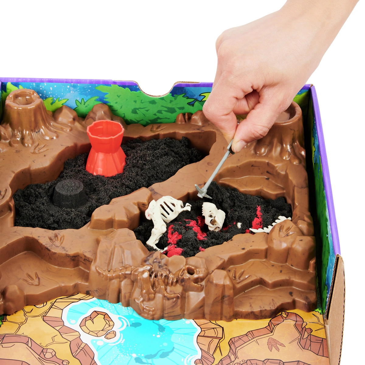 Kinetic Sand Dino Dig Playset
