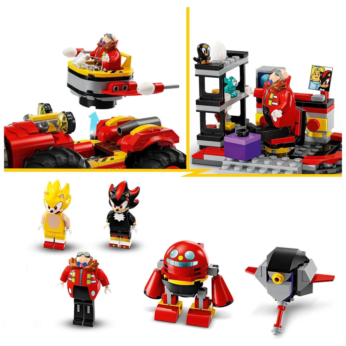 LEGO Sonic the Hedgehog Super Sonic vs. Egg Drillster 76999