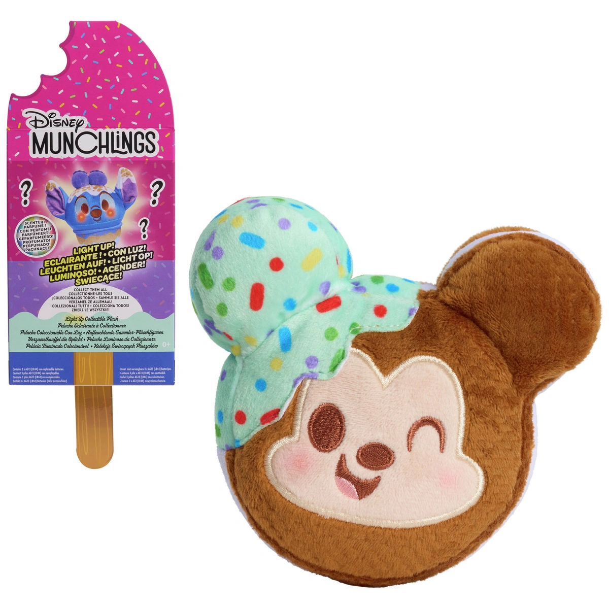 Disney Munchlings Light-Up Collectible Plush Toys