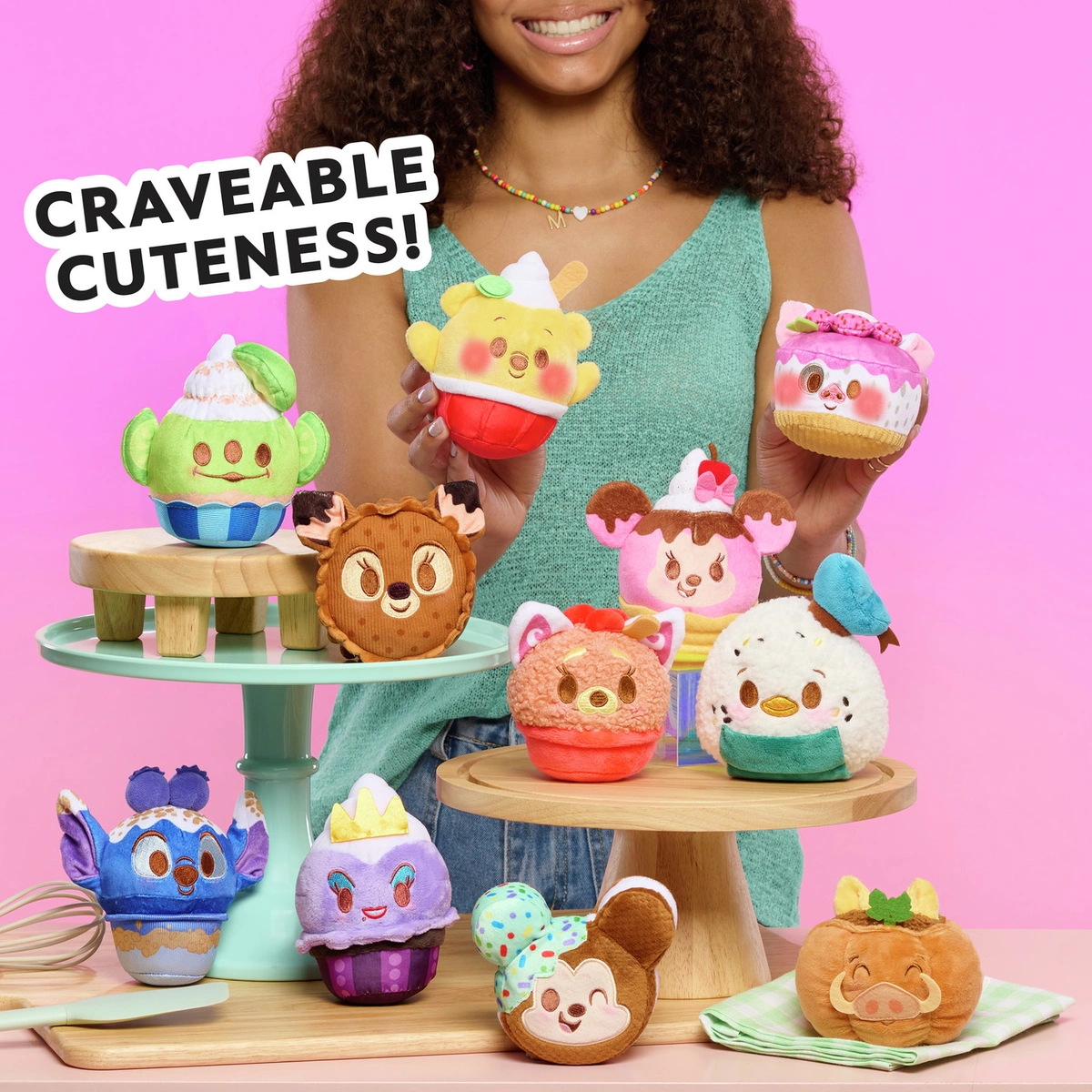 Disney Munchlings Light-Up Collectible Plush Toys