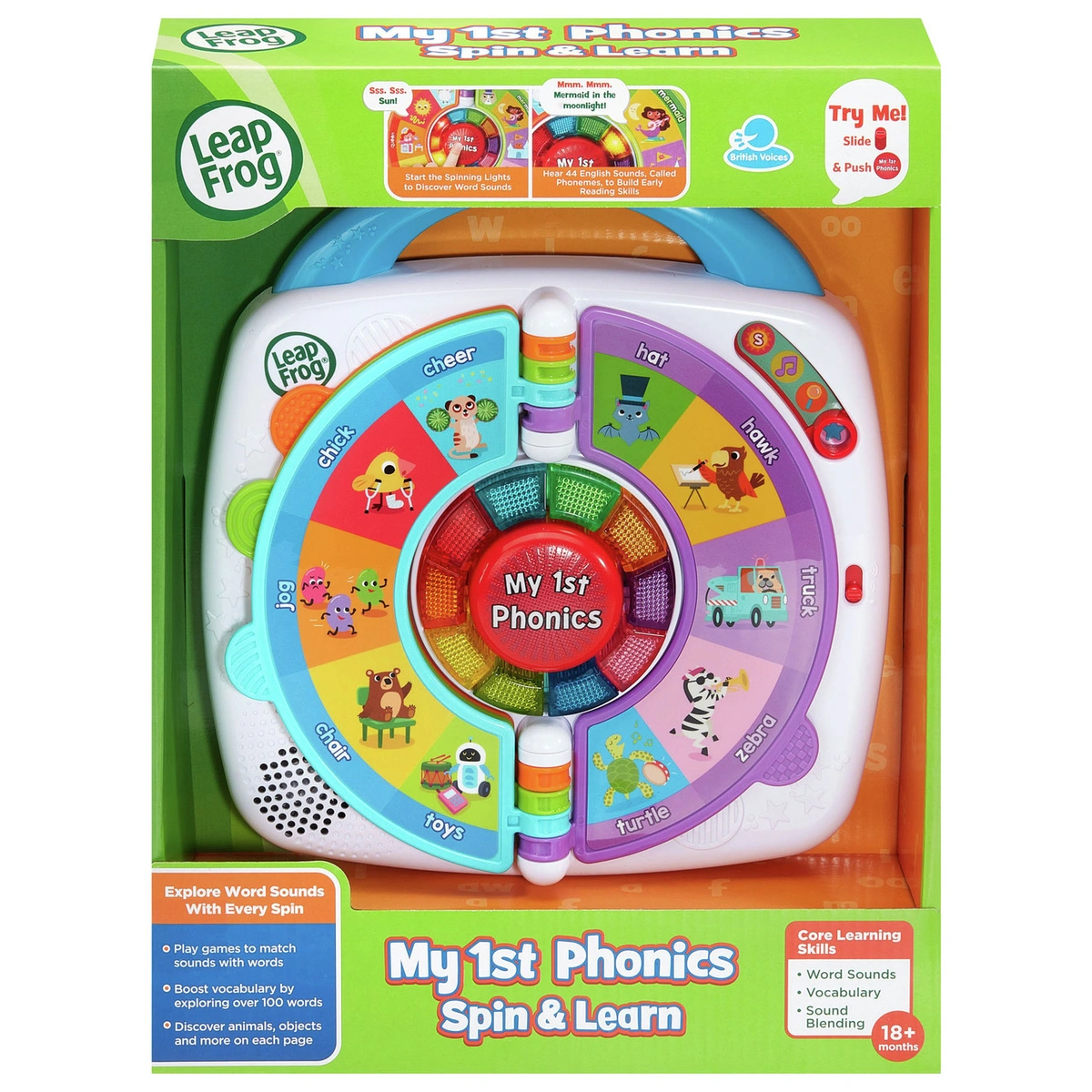 Leapfrog My 1st Phonics: Spin & Learn