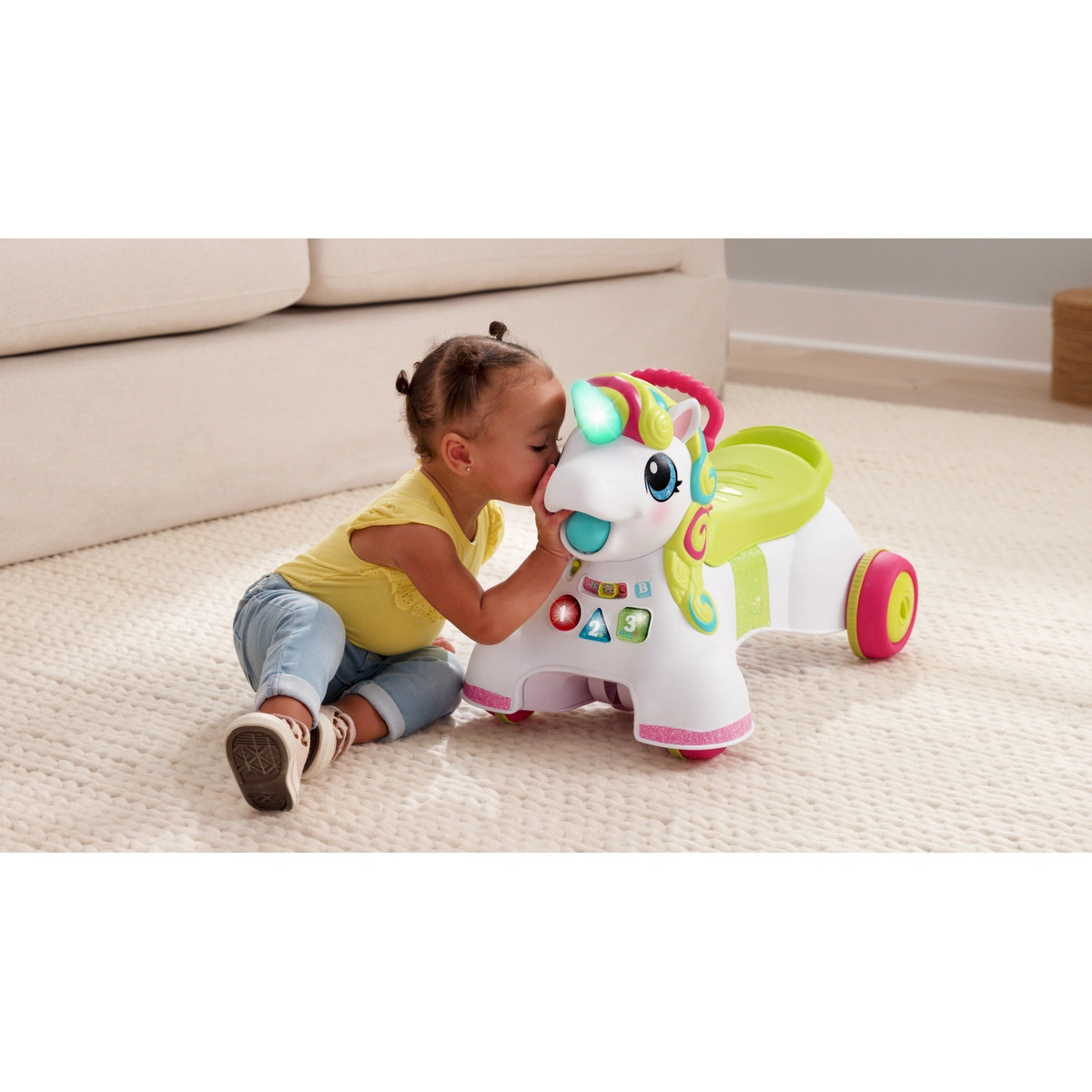 Infantino 3-in-1 Sit, Walk & Ride Unicorn