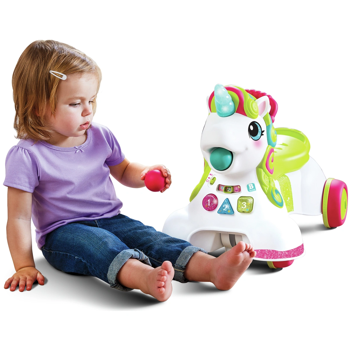 Infantino 3-in-1 Sit, Walk & Ride Unicorn