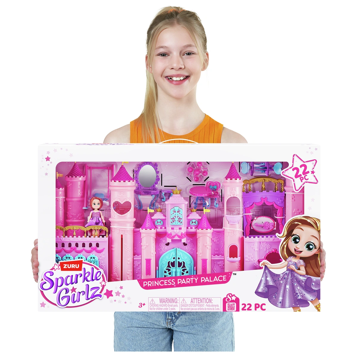 Zuru Sparkle Girlz Princess Party Castle Playset