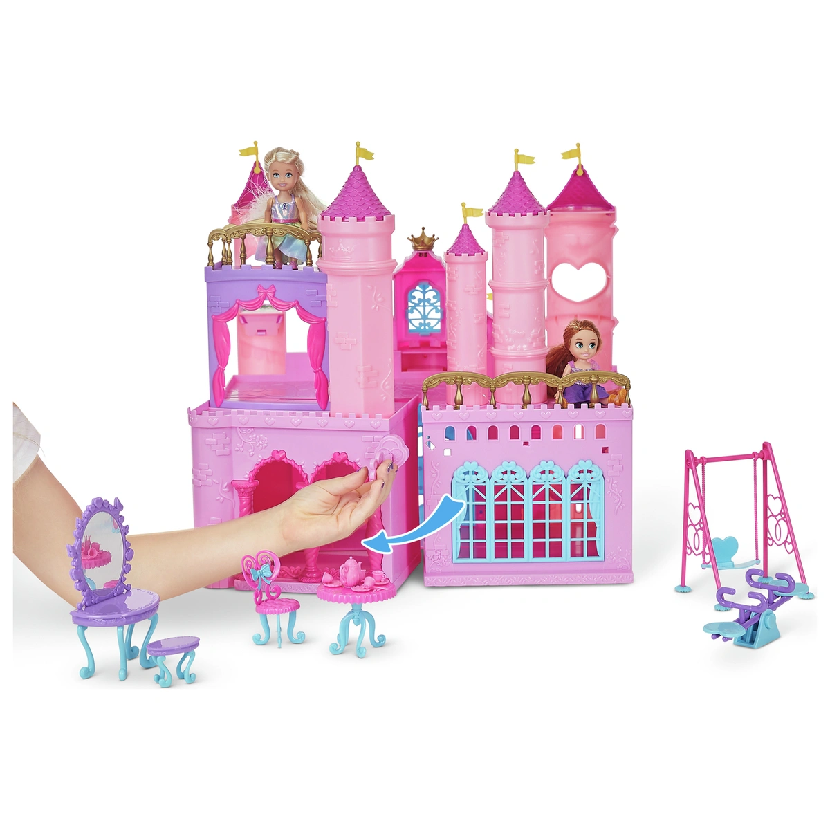 Zuru Sparkle Girlz Princess Party Castle Playset