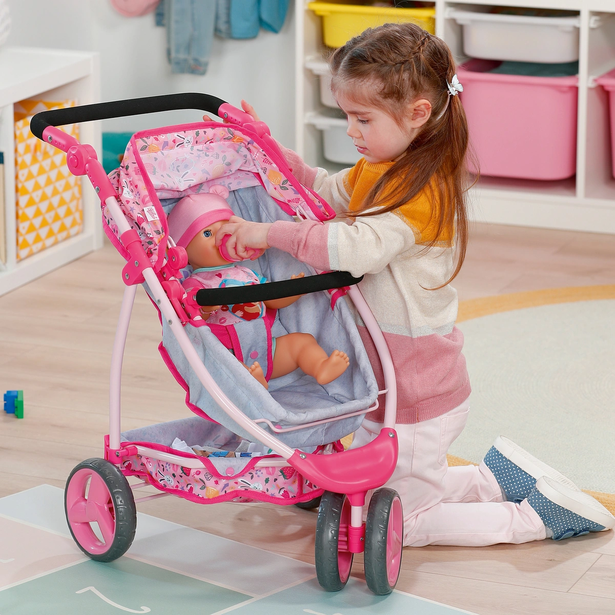 Baby Born Doll Deluxe Pram