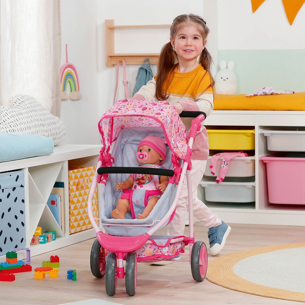Baby Born Doll Deluxe Pram