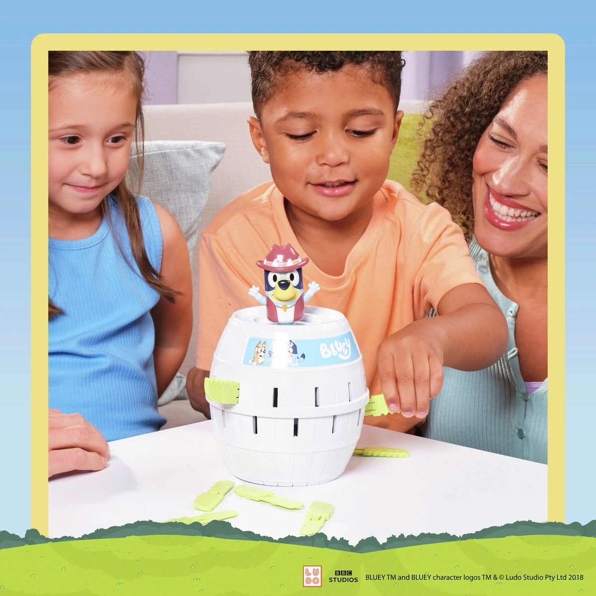 Tomy Pop Up Bluey Activity Game