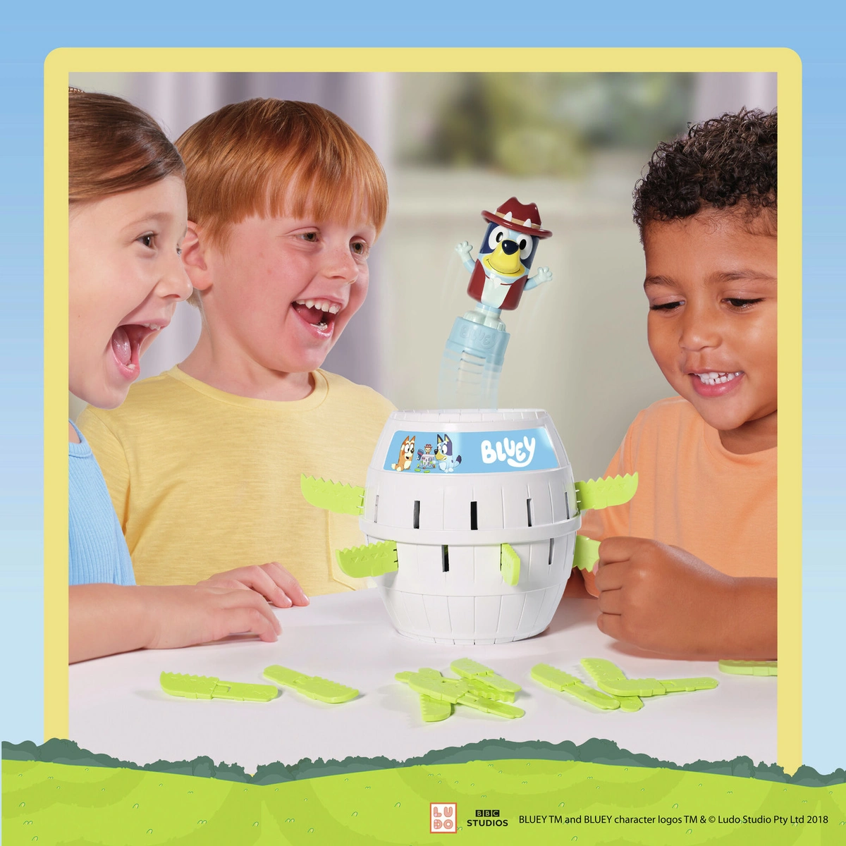Tomy Pop Up Bluey Activity Game