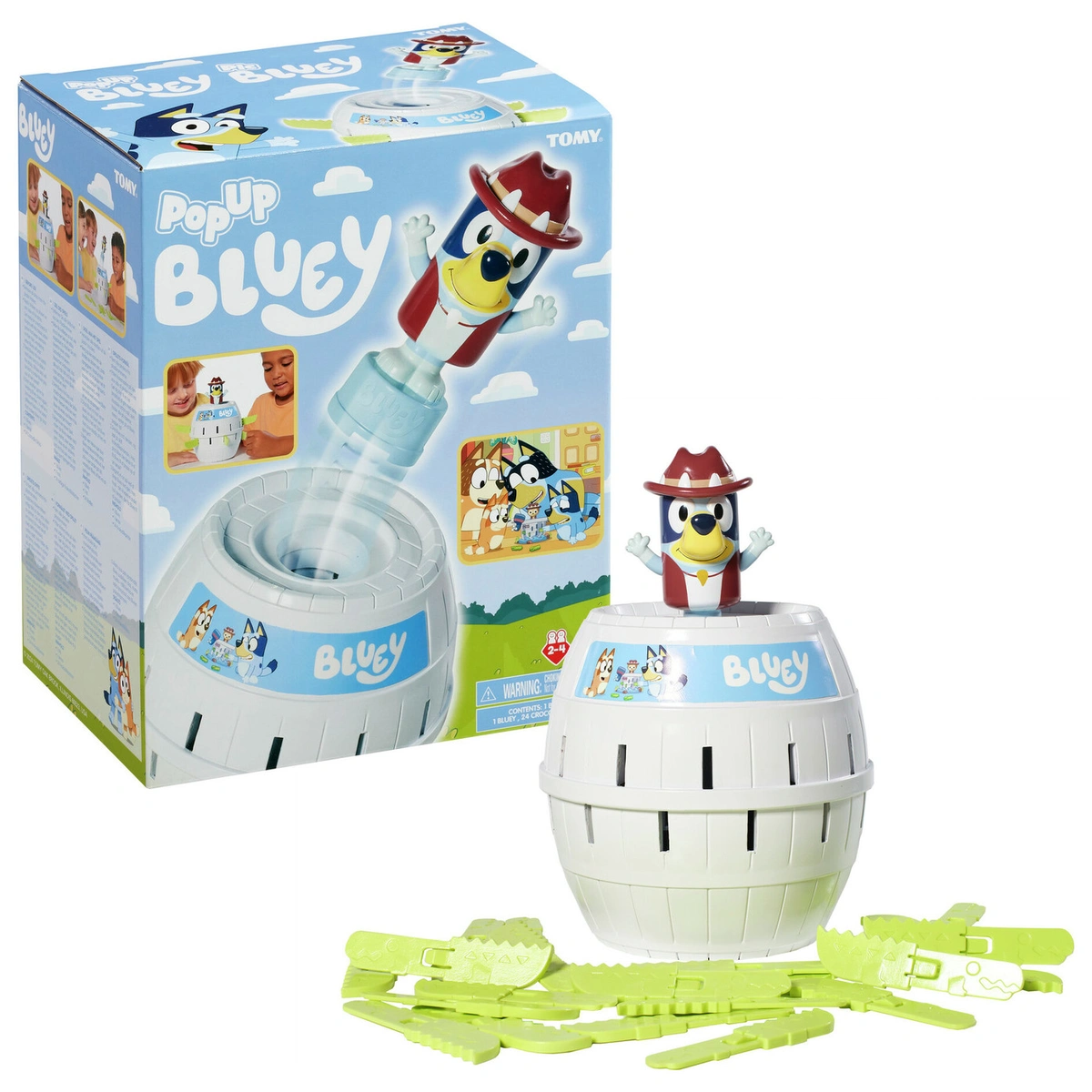 Tomy Pop Up Bluey Activity Game