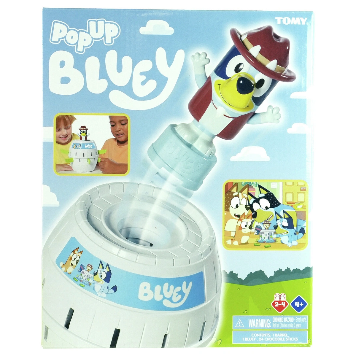 Tomy Pop Up Bluey Activity Game