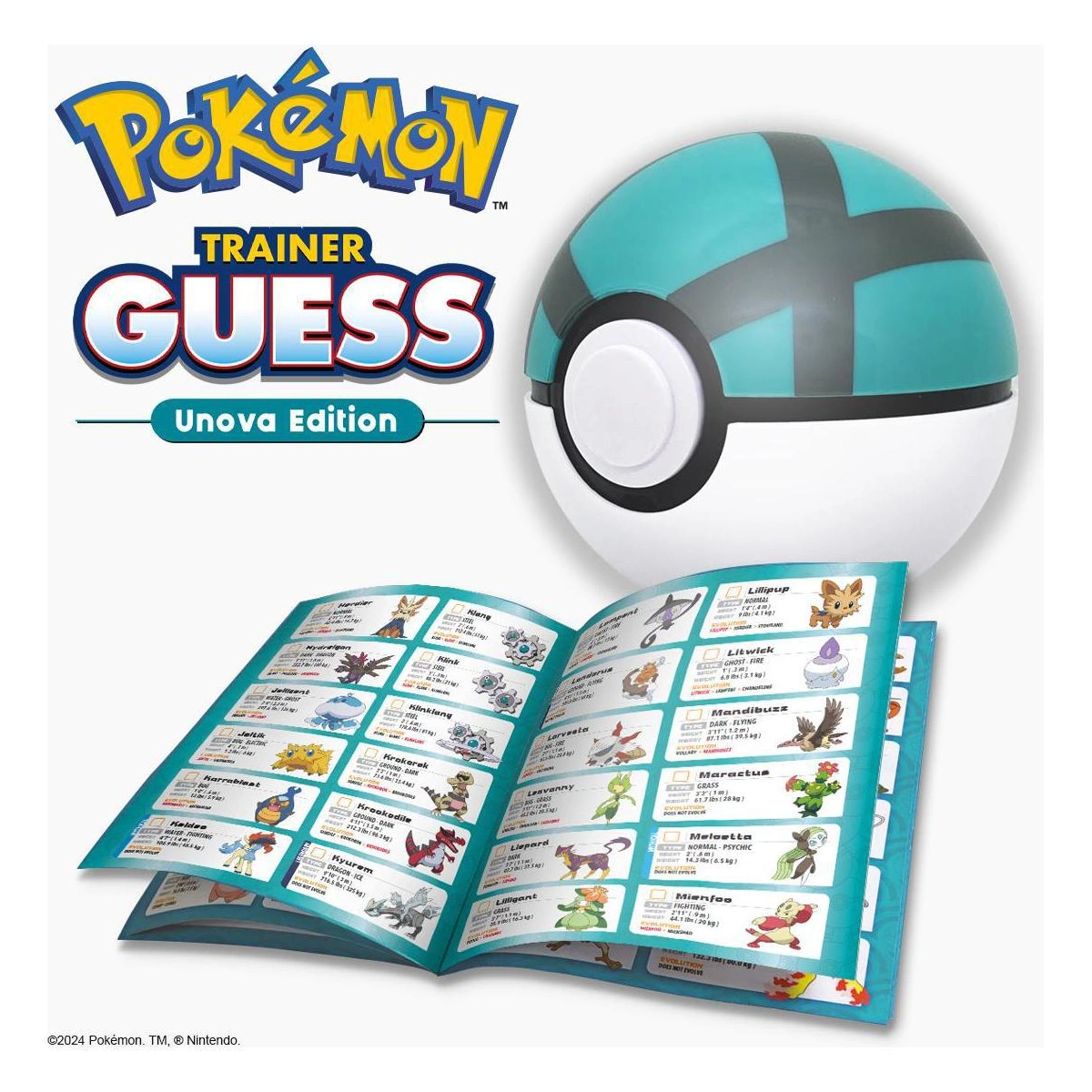 Pokémon Trainer Guess Unova Edition