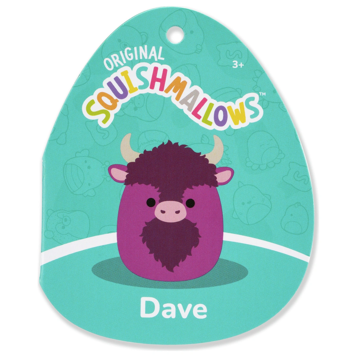 Squishmallows 7.5" Plum Bison Plush