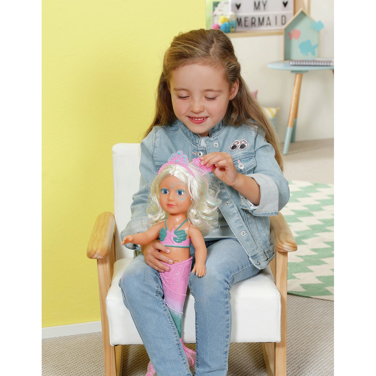 BABY born Little Sister Mermaid 46cm Doll
