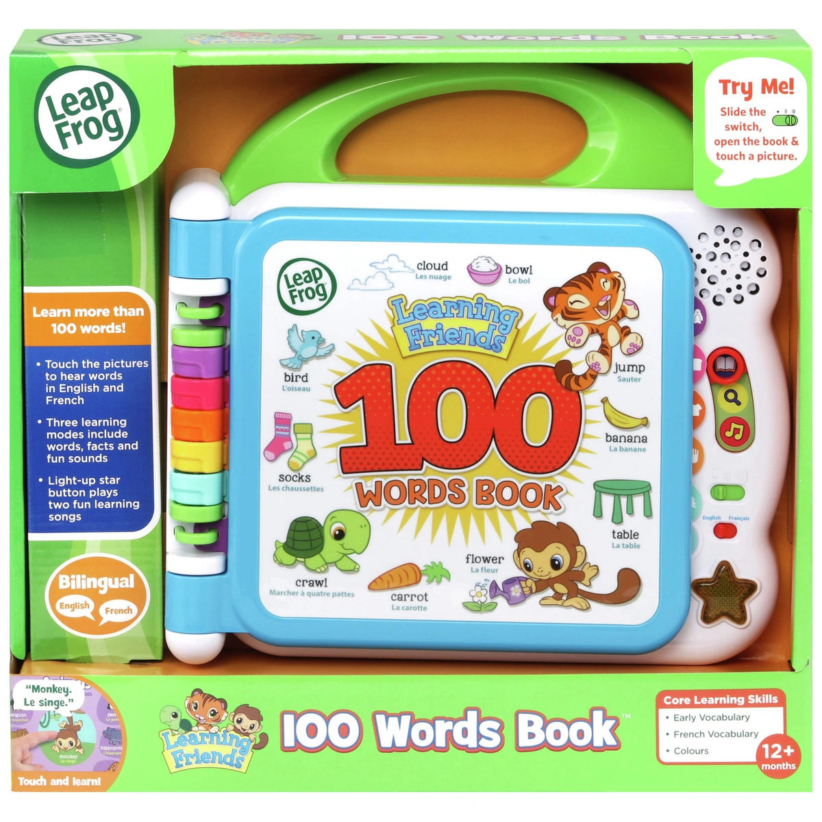 LeapFrog Learning Friends 100 Words Book