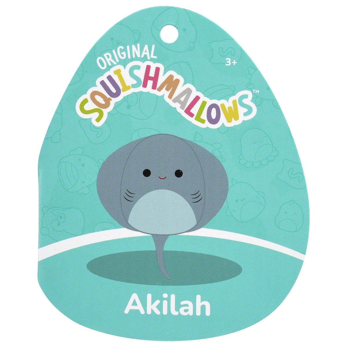 Squishmallows 12'' Muted Blue Polkadot